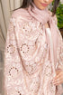 Floral Crest | Embroidered Wool Silk Stole